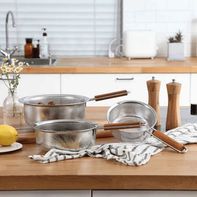 Eversten CocoSten 木柄滤网 3件 1 包