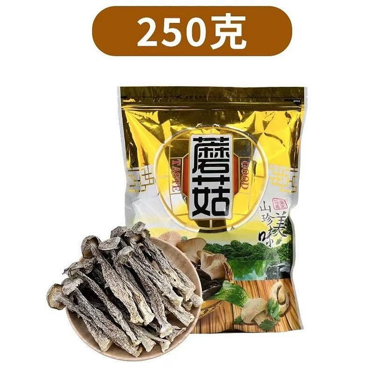 长白山鹿茸菇干货 野生特产级煲汤食材鹿茸蘑菇干 250 克