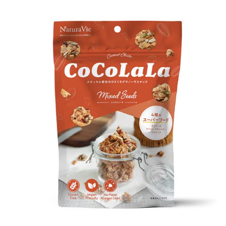 NaturaVie Cocolala Mixed Seed Granola Snack 40g 1 each