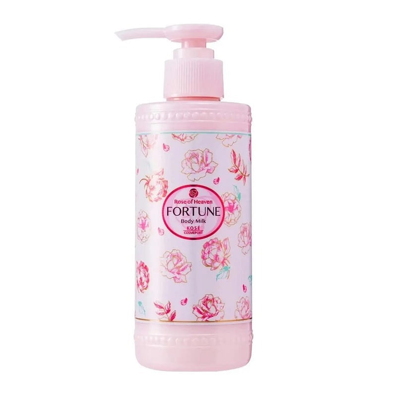 KOSE FORTUNE Rose Body Milk Moisturizing Lotion 200 ml