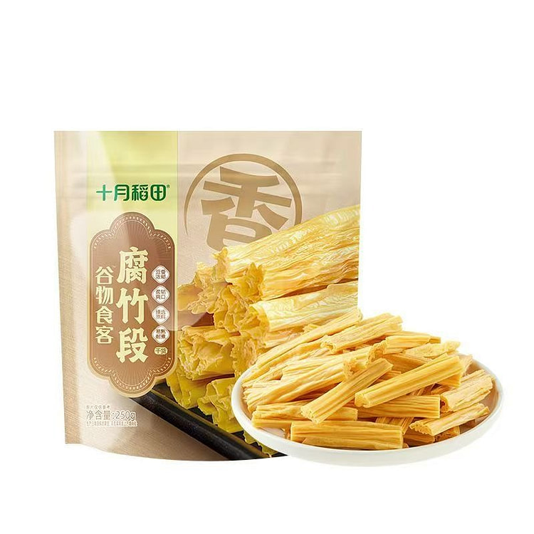 Shiyue Daotian Pre-cut Dried Tofu Skin 250g 1 pack