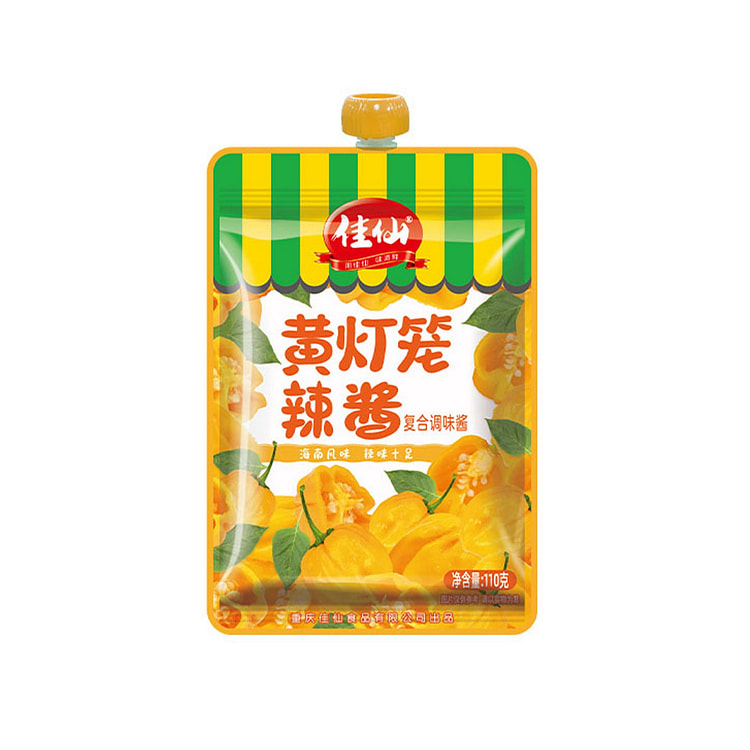 佳仙 黄灯笼辣椒酱 1袋 香辣过瘾 | 调味蘸料