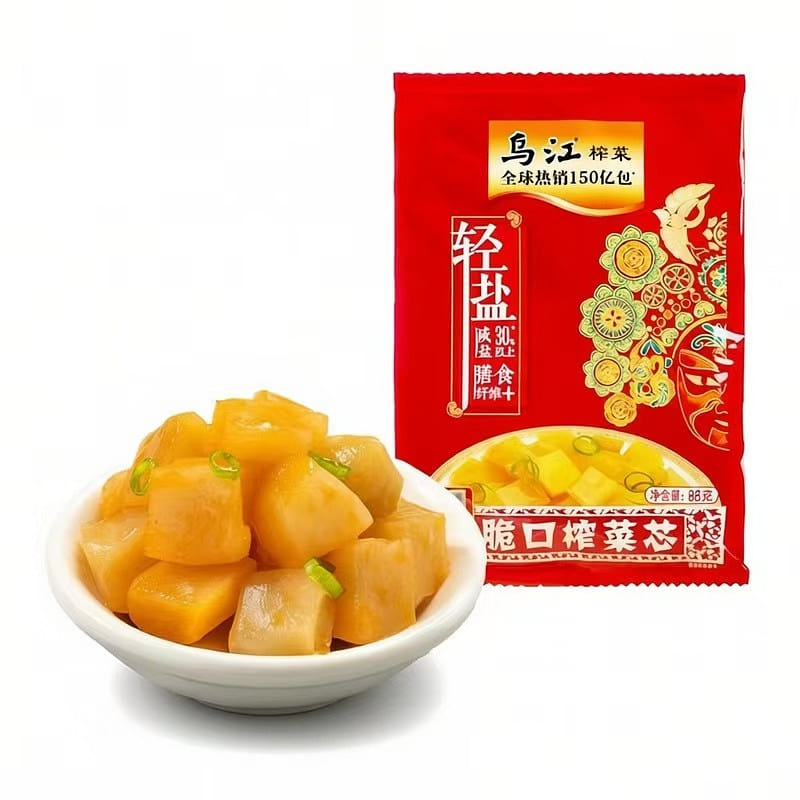 Wujiang crisp mustard tuber core 88g 88 g