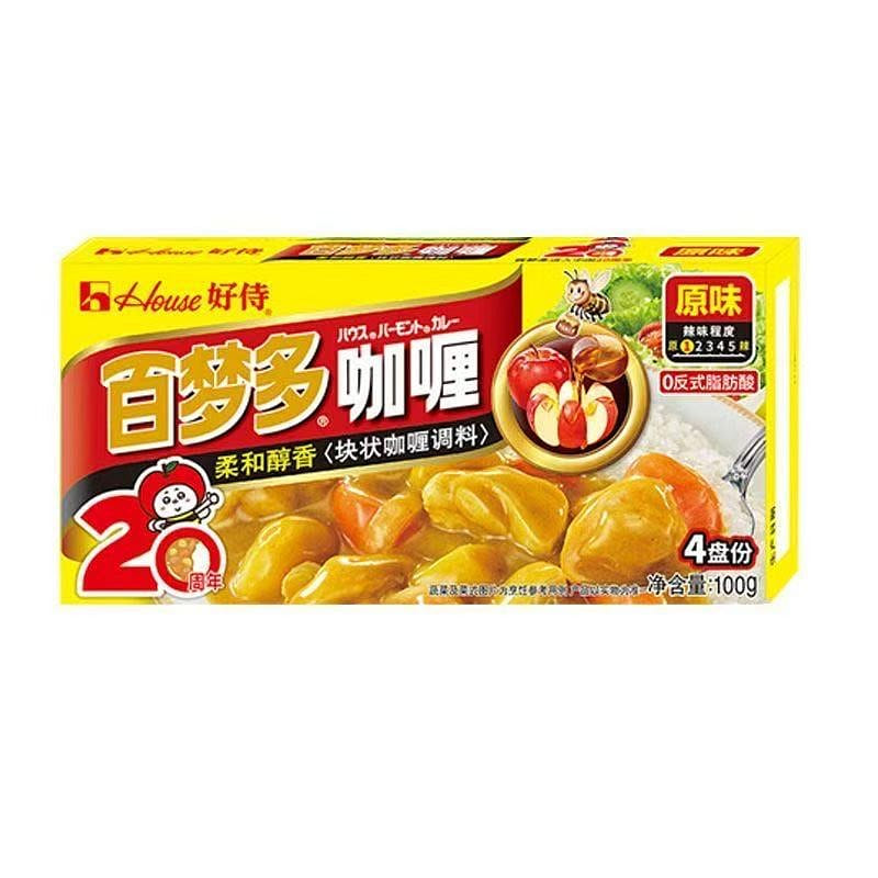 House Foods Vermont Original Curry Block 100g*1Box 1 box