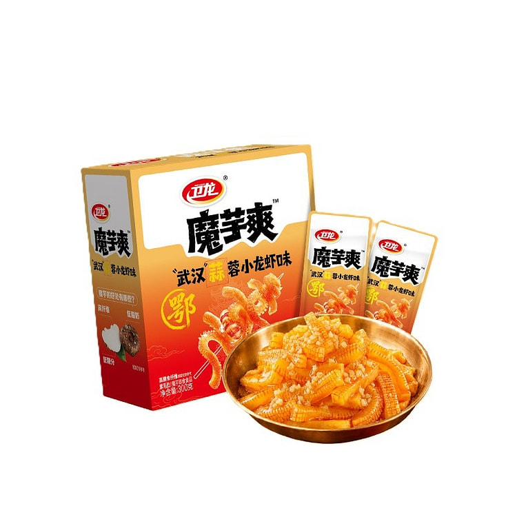 Garlic Crayfish Flavor Konjac Snacks 300 g