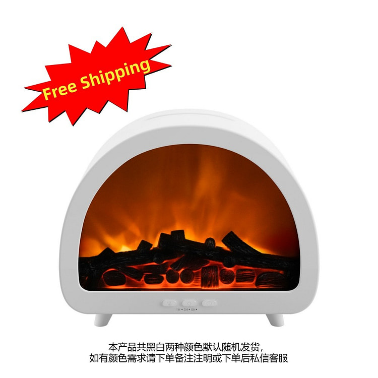 Fireplace Aroma Diffuser Remote Color-Changing 1 bottle