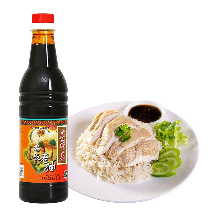 新加坡进口 广祥泰 鸡饭老抽酱油 1瓶 640 毫升