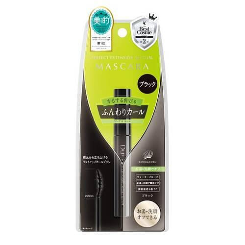 【Japan DirectMail】 D-UP Perfect Extension Mascara for Curl (Black) 1 개