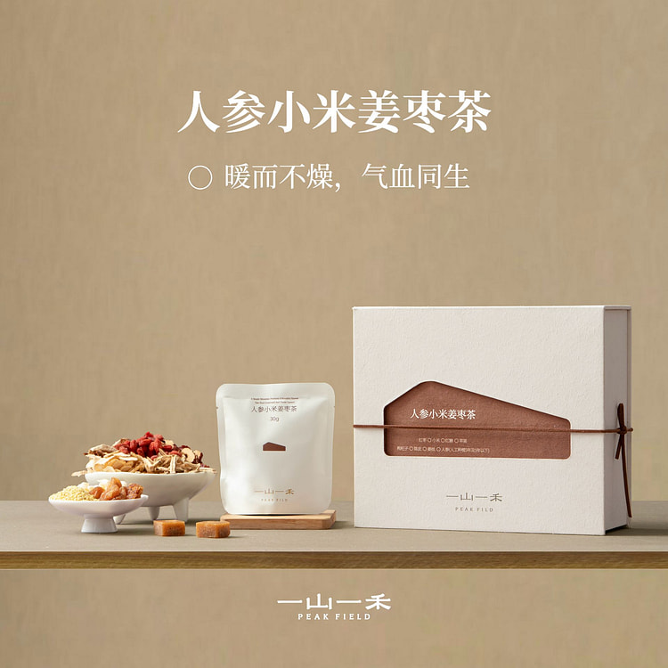 Ginseng, Millet, Ginger, and Jujube Tea (30g x 12) 360 g