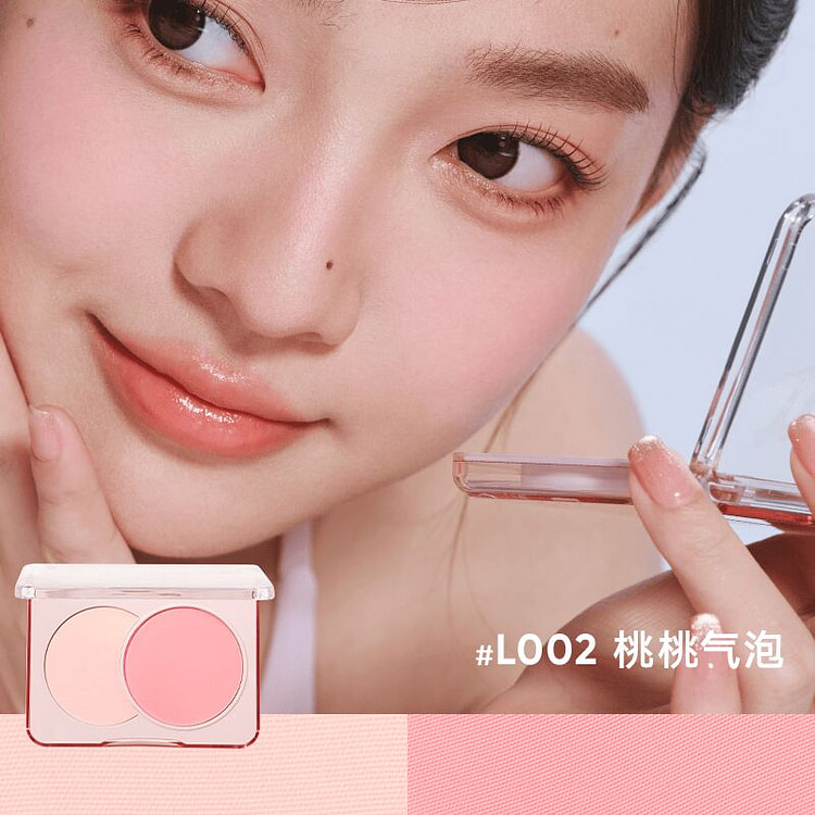 Blush Plate Peach Bubble *1 box 1 box