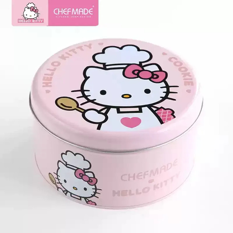 【中国直邮】台湾 学厨 HELLO KITTY烘焙模具 可爱卡通  曲奇饼干盒 1个 *|预计到达时间3-4周