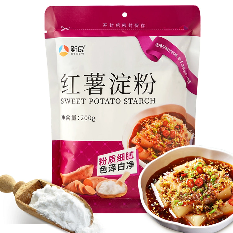 新良红薯淀粉200g*1袋 勾芡做凉粉生粉