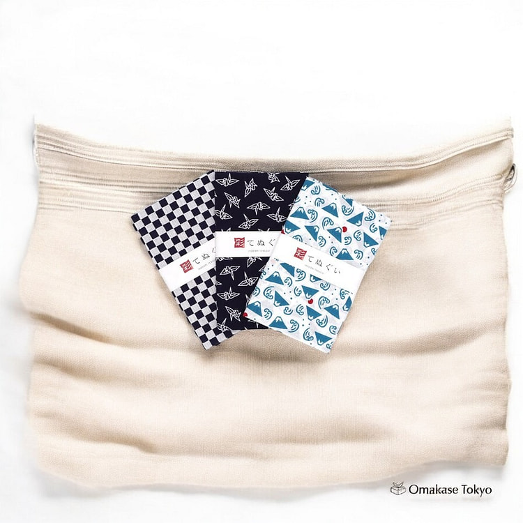 (Komon) Tenugui-Japanese Hand Towels Japan A 110 g