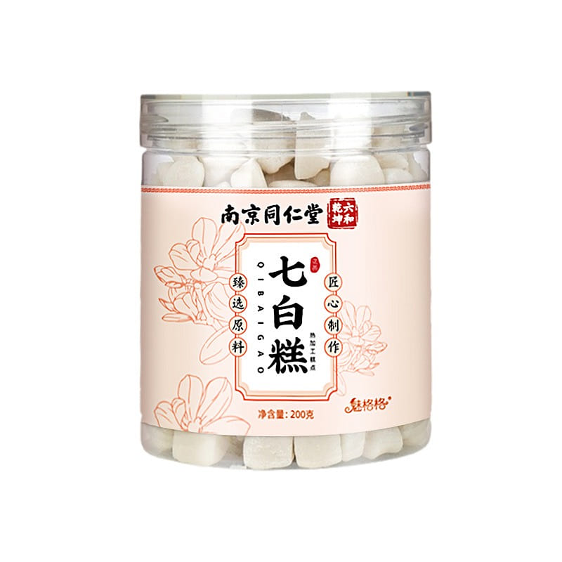 Nanjing Tongrentang seven white cake 200g/ bottle 200 g