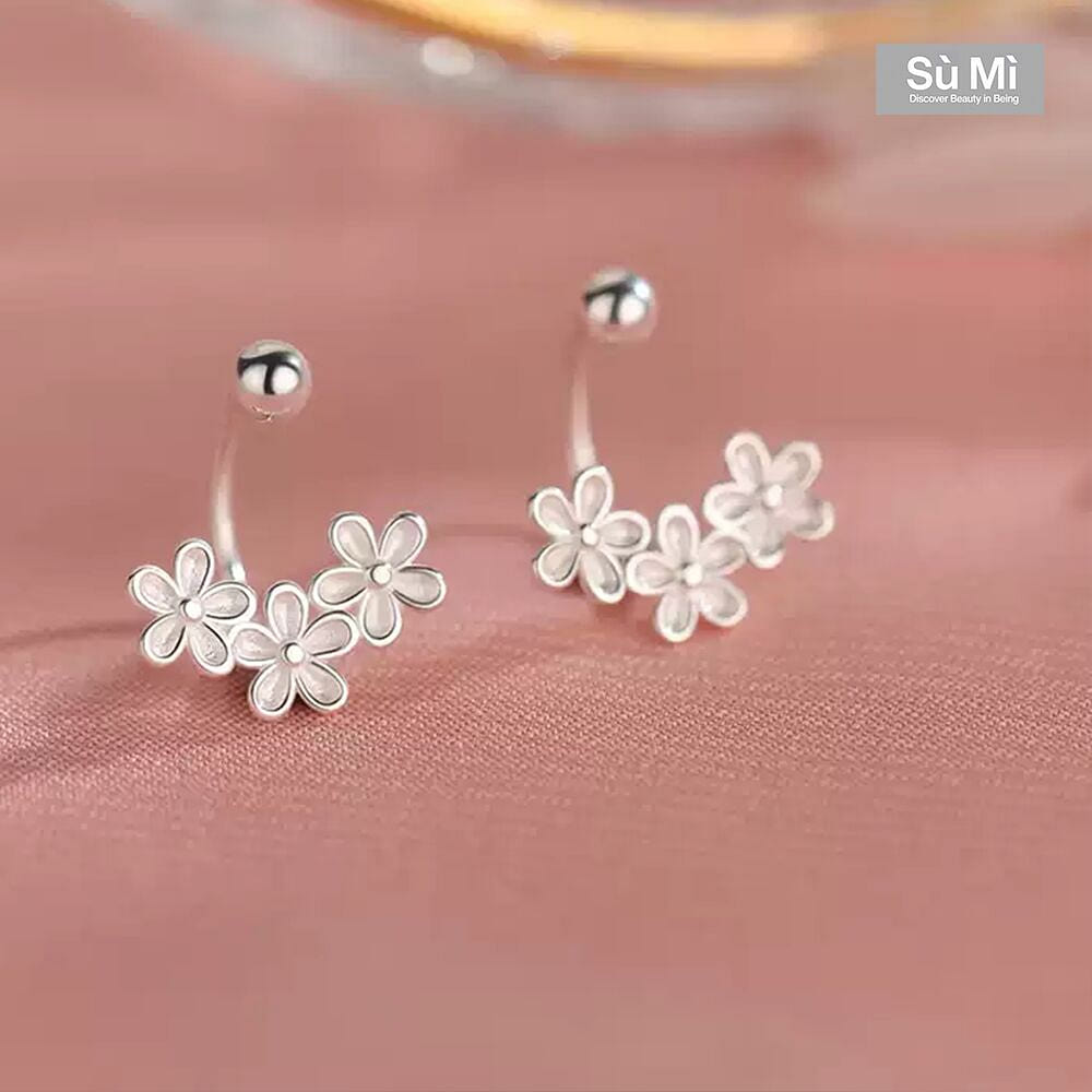 SUMI Cluster of Flowers Earrings Gift Box Set 1 box
