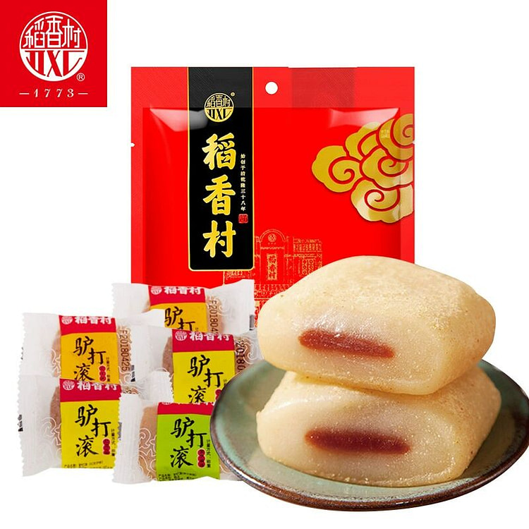 稻香村驴打滚糕点三口味