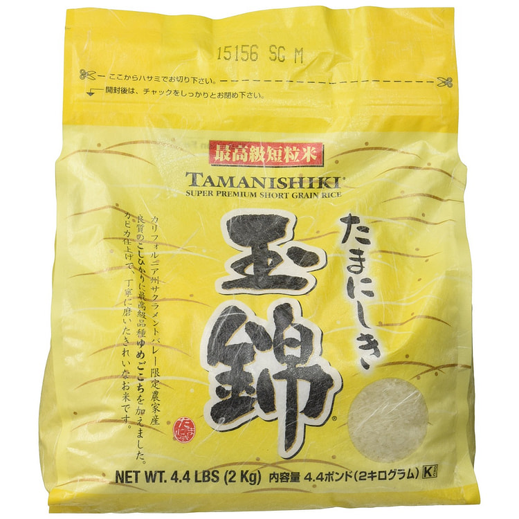Tamanishiki特级短粒米 2KG大米白精米