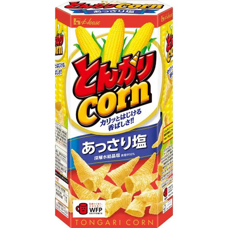 House Foods Tongari Corn Light Salt 68g 1 each