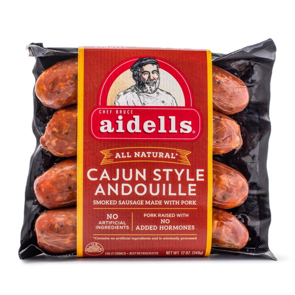 Salchicha de cerdo ahumada con cajún, estilo Andouille 12 onza(s)