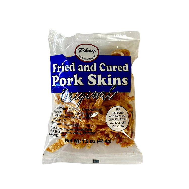 Phay Fried And Cured Pork Skin 1.5oz