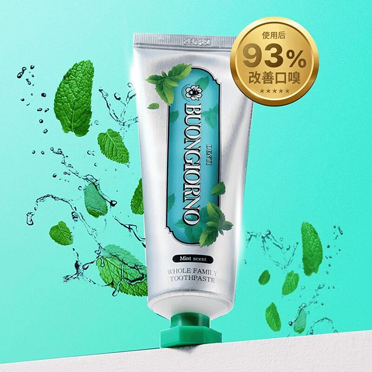 DENTI BUONGIORNO Green Fresh Breath Toothpaste 100 g