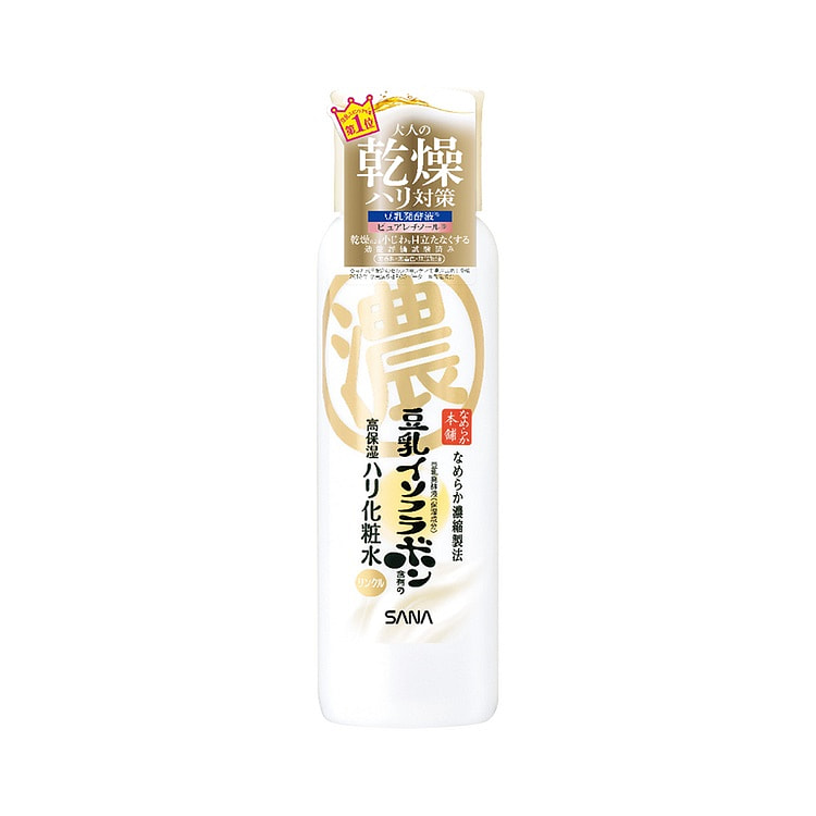 SANA豆乳美肌 浓厚保湿弹力抗皱化妆水