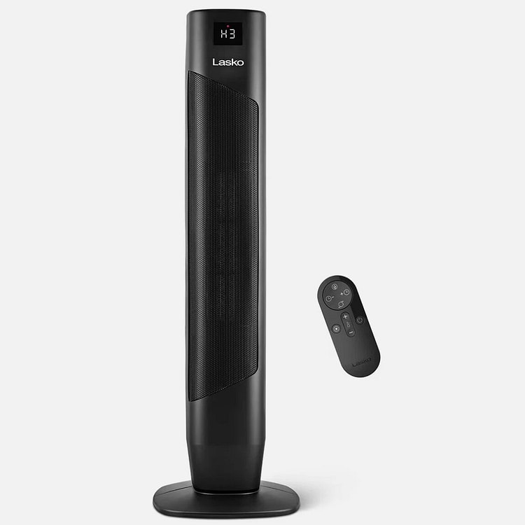 Lasko 32" Ceramic Heater with Remote Extended Heat 1 pack