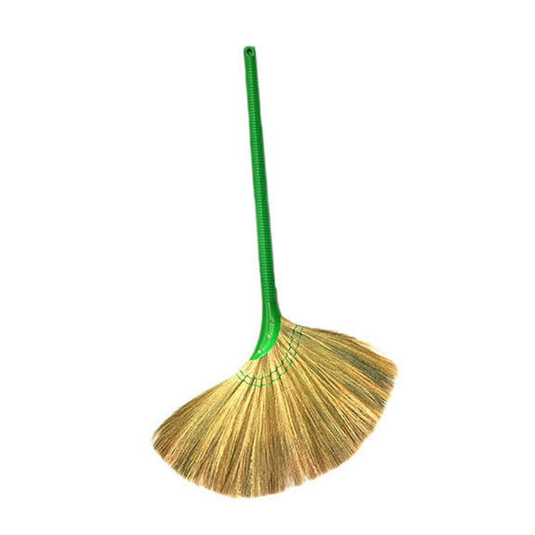 PLASTIC HANDLE GRASS BROOM C102