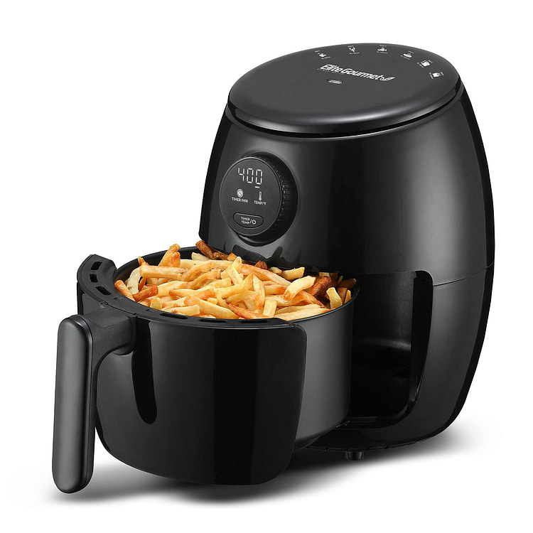 2.1Qt Compact Space Saving Hot Air Fryer 1000W 1 each