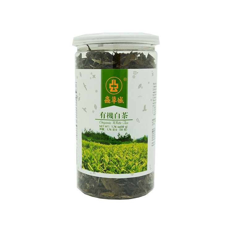 蟲草城 有機白茶