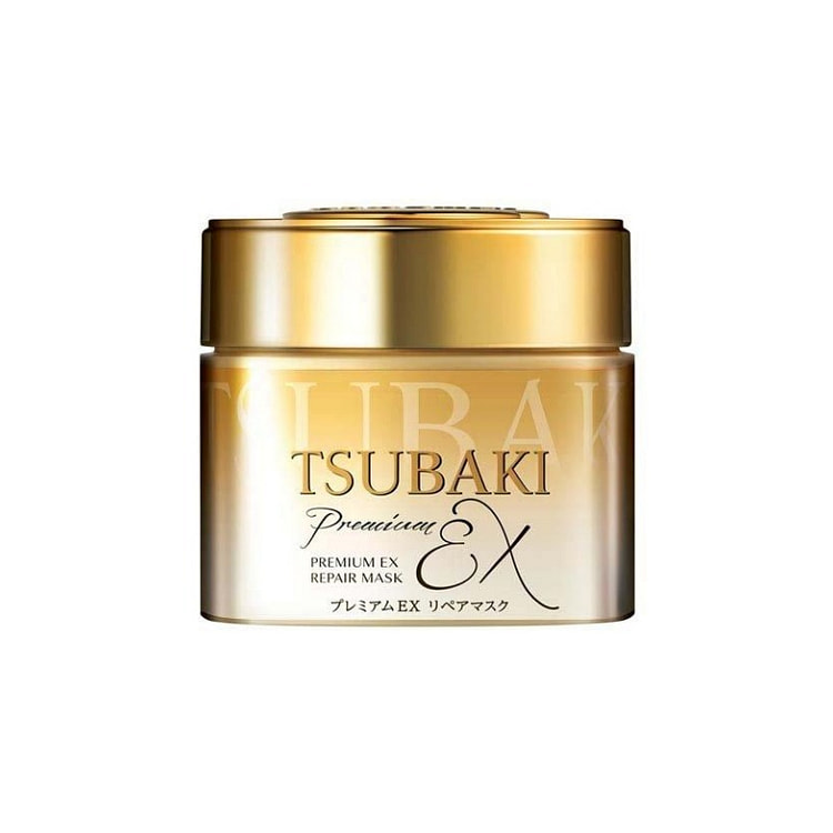 TSUBAKI丝蓓绮 保湿修复发膜 180g 金发膜 修护干枯烫染受损