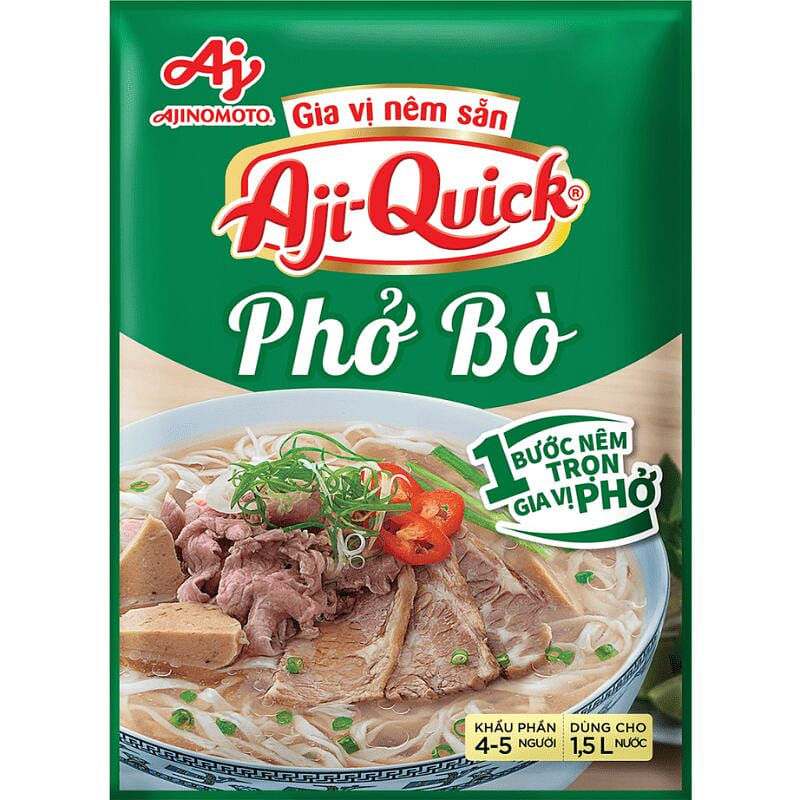 Aji-Quick Gia Vị Phở Bò (57g) 1 phần