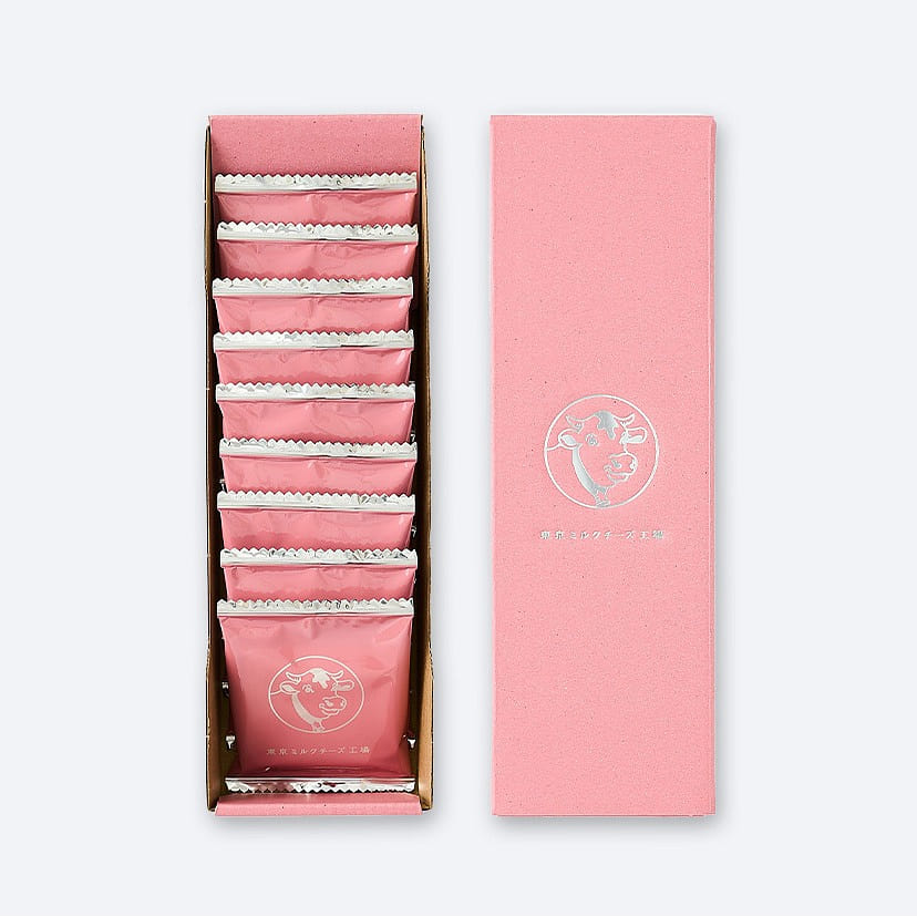 Tokyo Milk Strawberry & Mascarpone Cookies 9 Pcs 1 box
