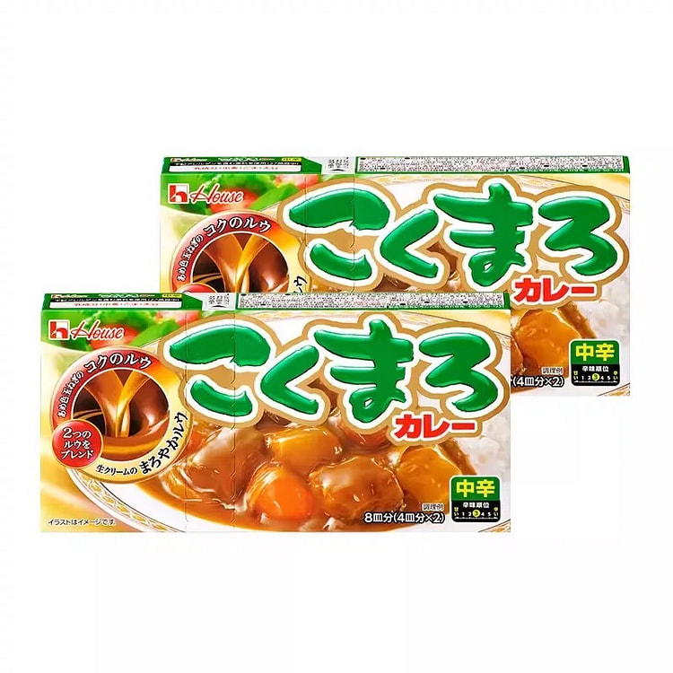 日本好侍咖喱块 微辣味 140g*2