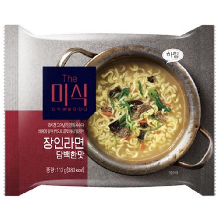 The Misik Jangin Ramen Mild flavor (112g x 4ea) 1 bunch