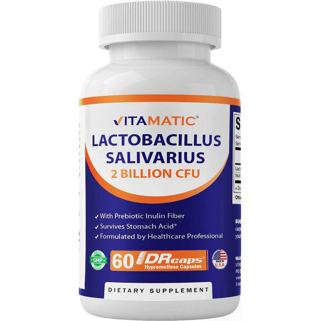 Lactobacillus Salivarius 2 Billion- 60 DR Capsules 1 個