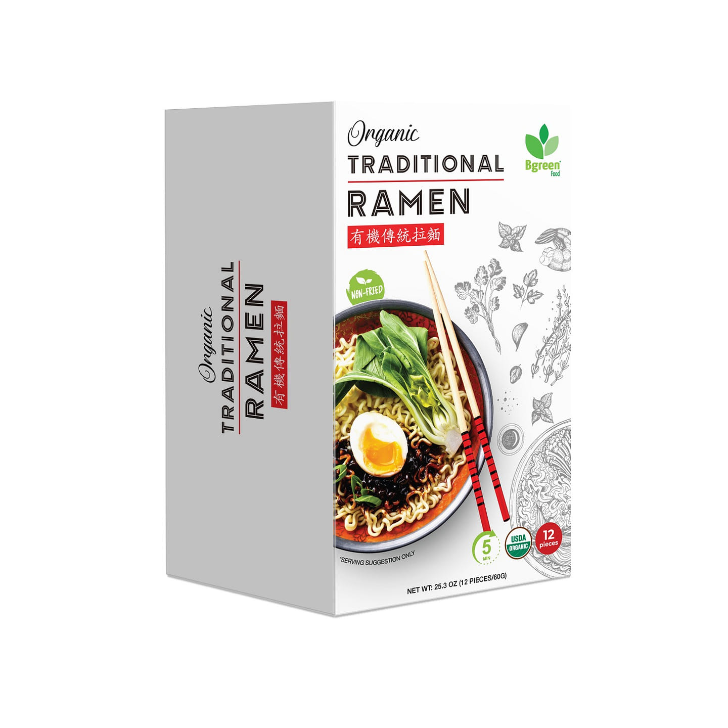 Organic Traditional Ramen - Family Pack 25.3 oz