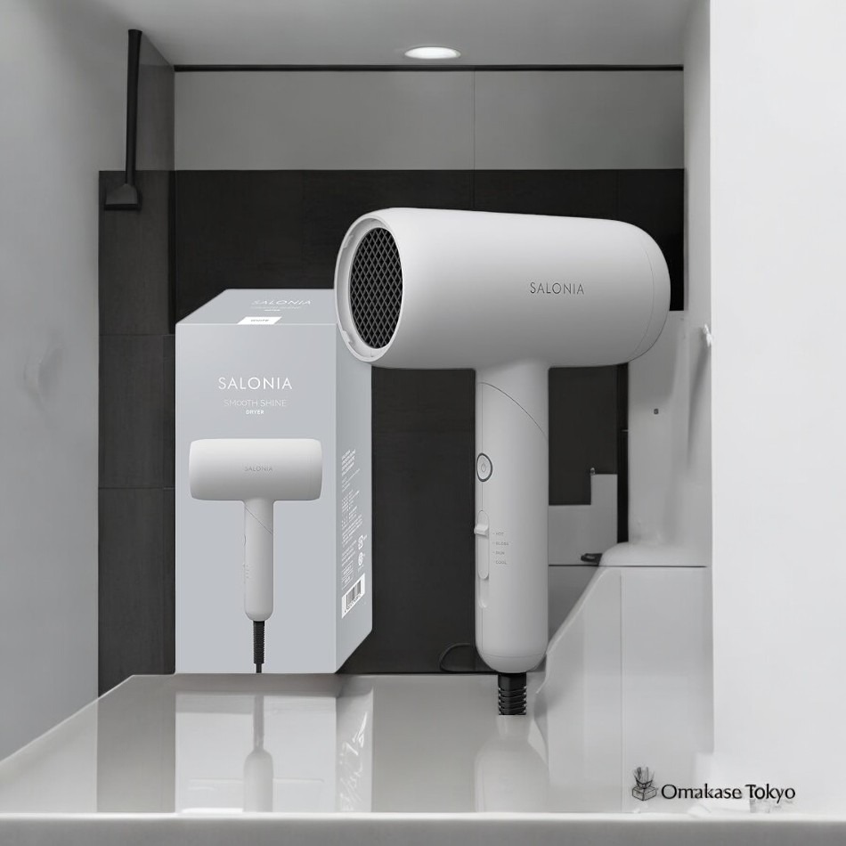 SALONIA SMOOTH SHINE DRYER ホワイト スムースシャインドライヤー | SALONIA(サロニア)公式サイト