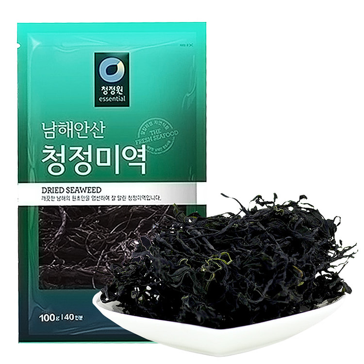 Korean Pure Garden wakame dried goods Korean style dried kelp 100g*1 bag