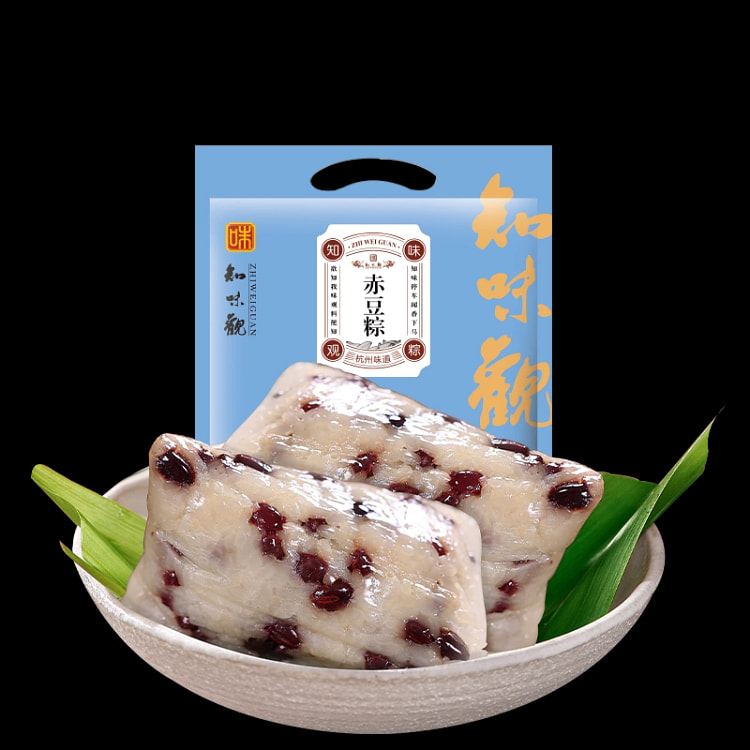 Red bean zongzi Zhiweiguan 1 bag * 2 pieces