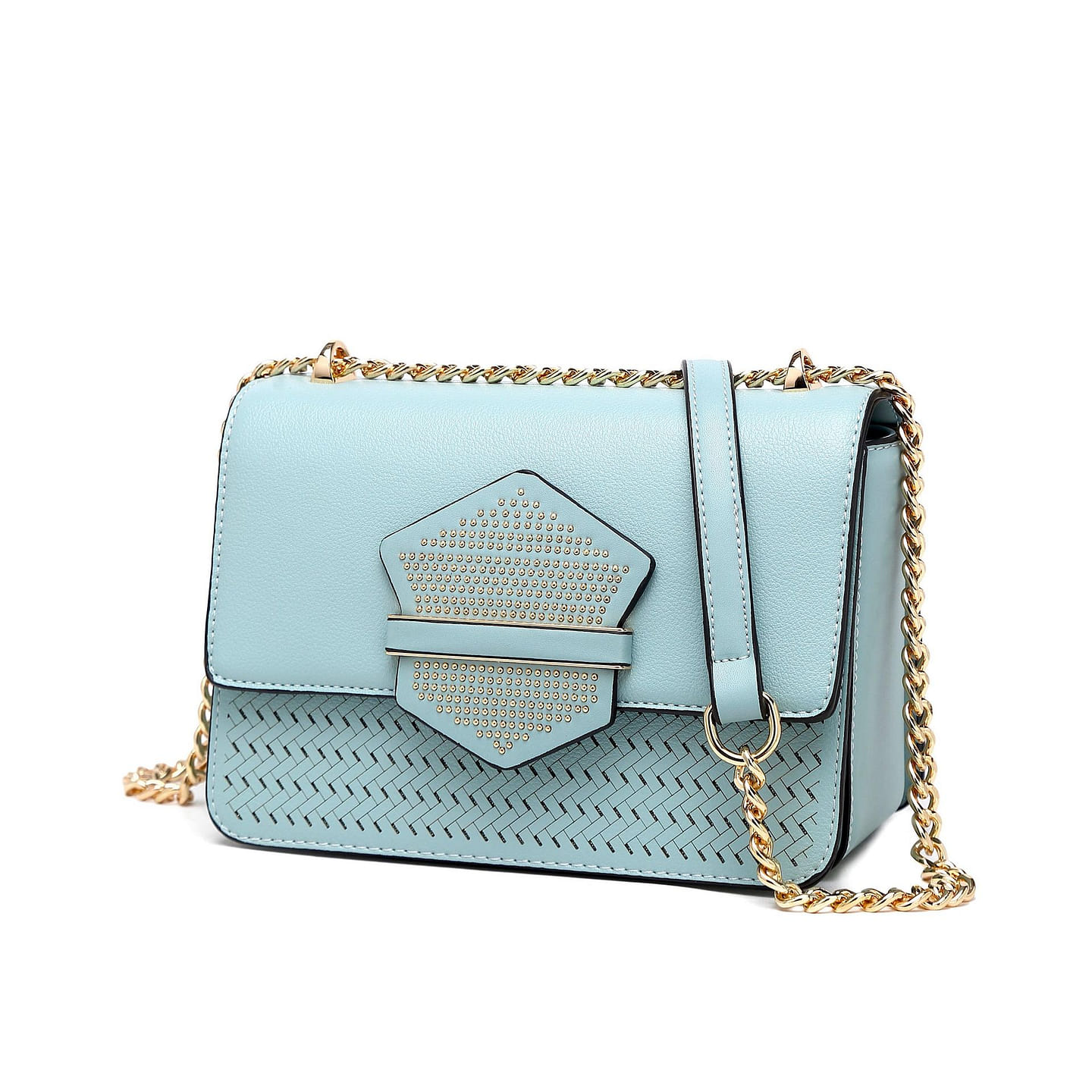Chic Goddess Handmade Crossbody Evening Bag [RAB8175-BL] 1 each