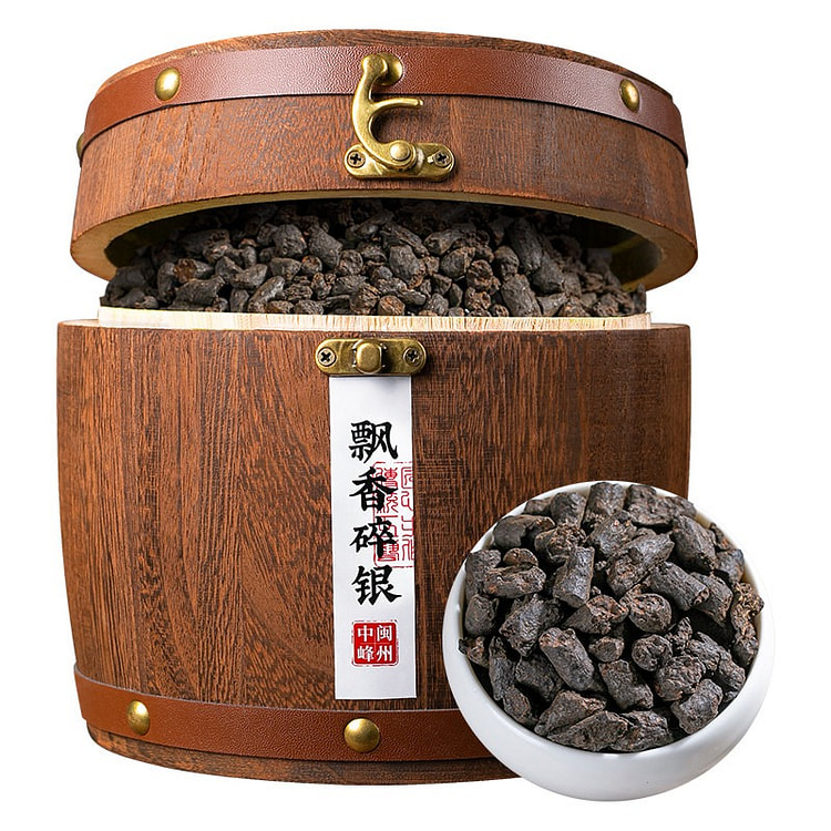 中闽峰州茶飘香碎银熟茶500g 500 克