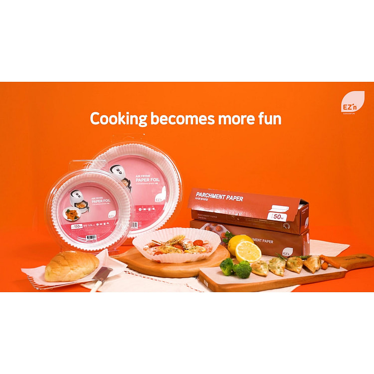 [EZ'N] 厨房用防油烘焙纸卷 30cm×50m 1 份