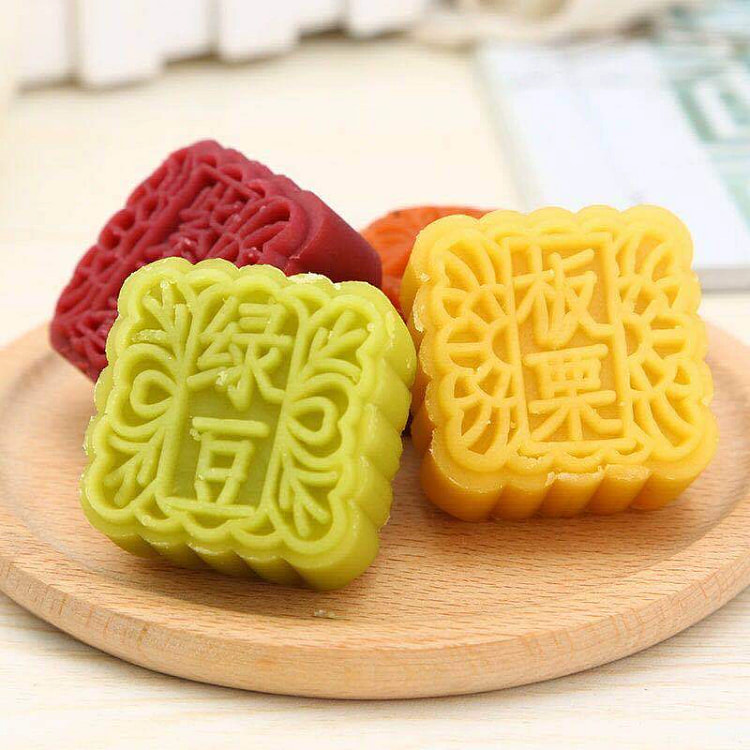 传统老式手工糕点【绿豆板栗红豆】混合500g*1盒
