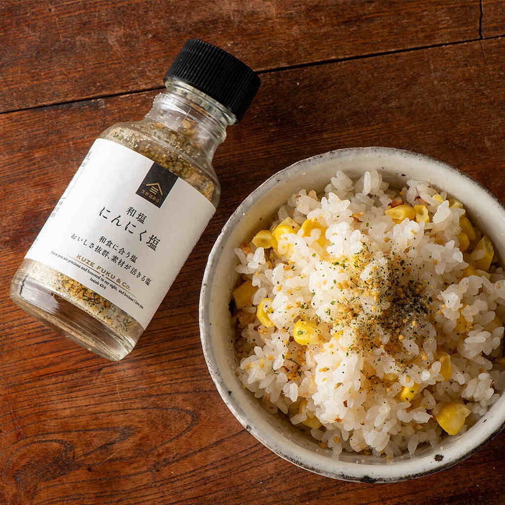 KUZE FUKU 蒜盐调味料 洋葱 香芹 58g 1 份