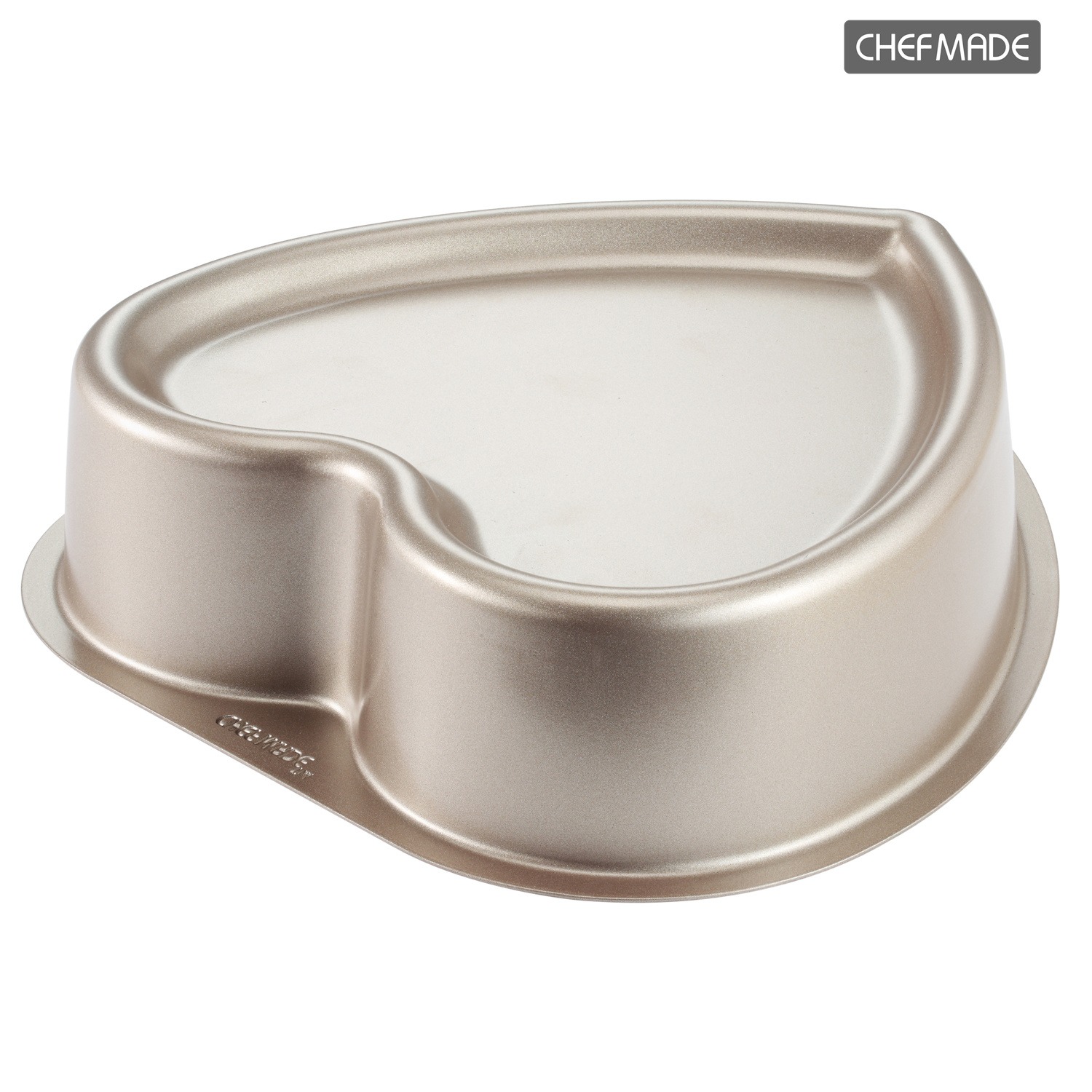 CHEFMADE Heart-Shaped Cake Pan, 8-Inch Non-Stick Food Bowl Bakeware 1 each