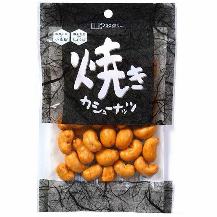 Sokensha 烤酱油腰果 70克 1 份