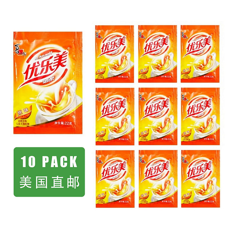 【美国直邮】优乐美 原味奶茶10袋装