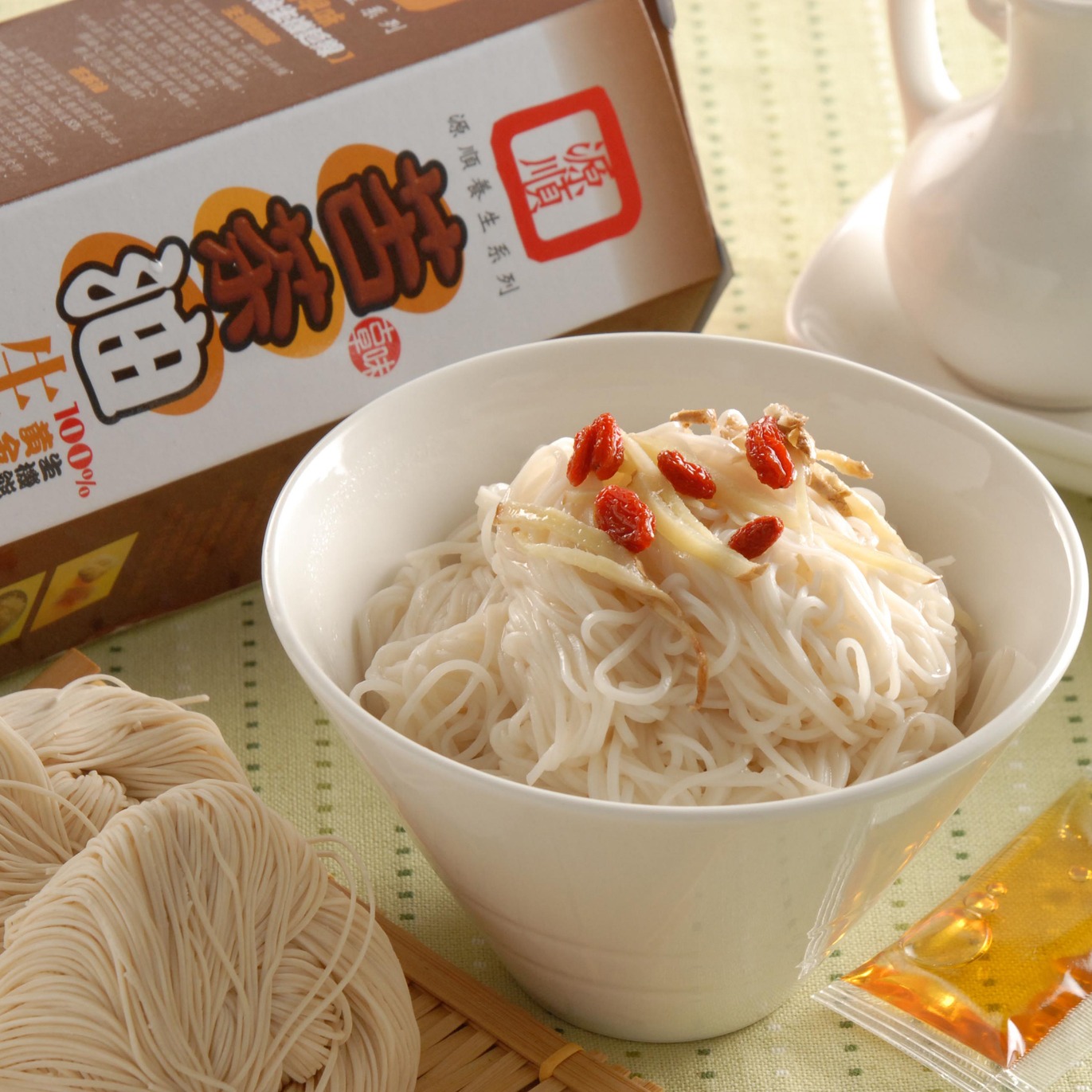 Taiwan Vegan Camellia Oil And Oat Noodles 1 each