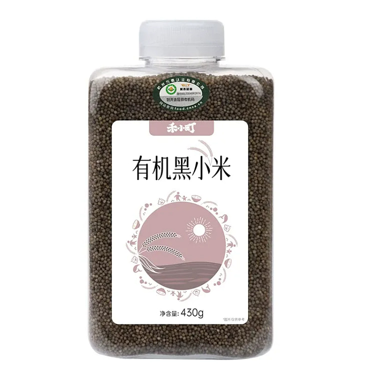 禾小町有机黑小米430g 1瓶 430 克